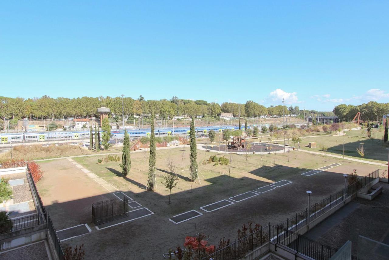Cozy Terrace Apt Close To Eataly And Metro Piramide Roma Exterior foto